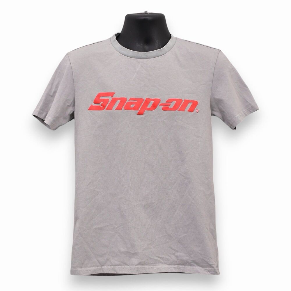 Snap-On Tools  T-shirt Mens Medium Gray Red